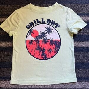 Carter’s Boys Chill Out Kids T-Shirt Light Green Size XS
